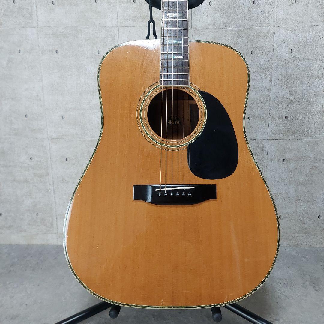 【希少】 Morris TF W-60 ハカランダ 縦ロゴ 弦張り替え済