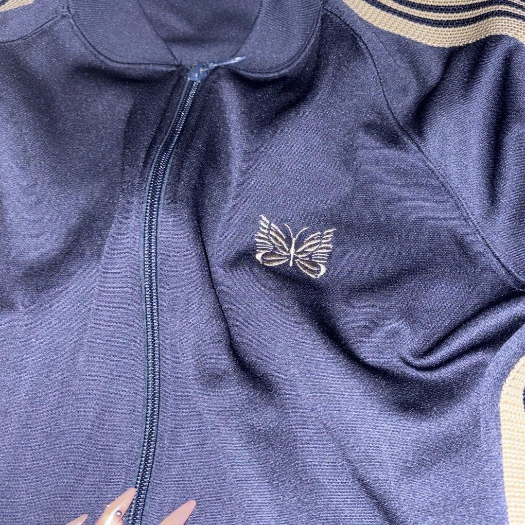 Needles ジャージジャケット ネイビー