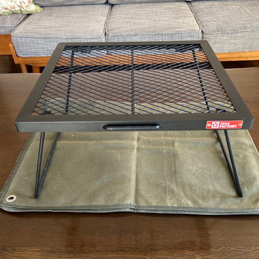俺のかまど　メッシュスチールテーブル等のセット付きで楽しさup!！