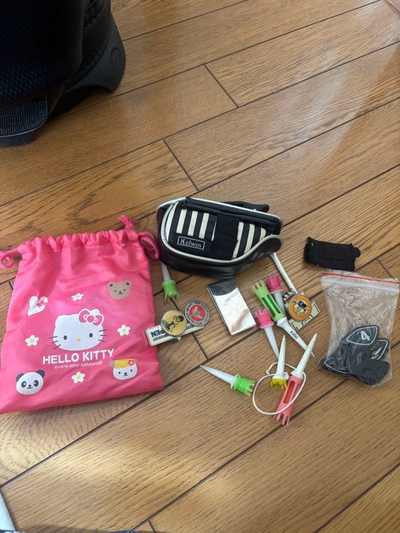 ゴルフクラブキャリーバッグ　シューズ値下げ可能
