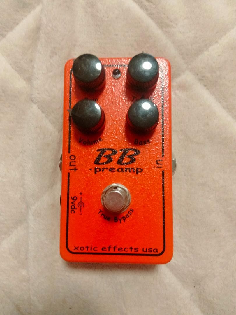 美品 Xotic BB Preamp エキゾチック ブースター オーバードライブ