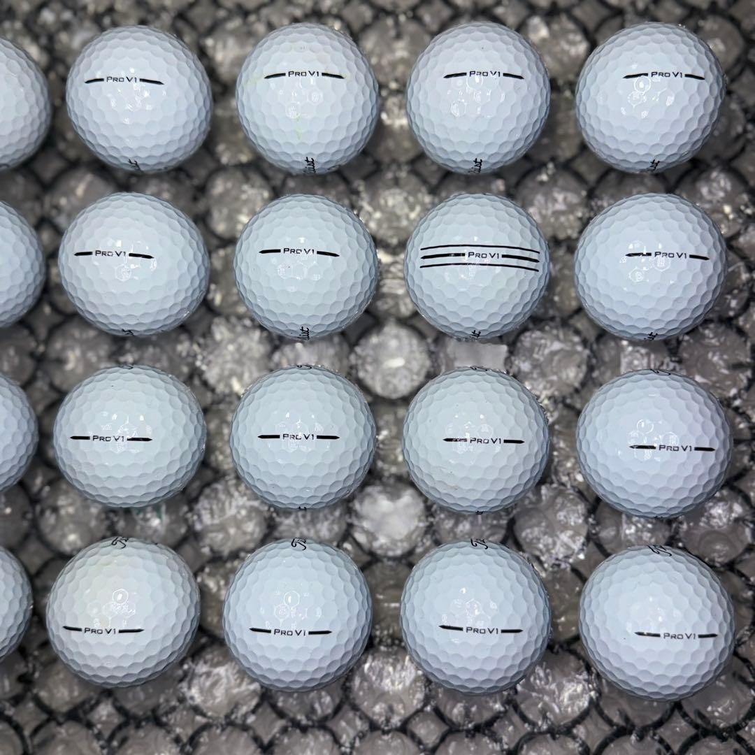 ロストボール タイトリスト pro v1 20球 Sランク 48 おまけtee付