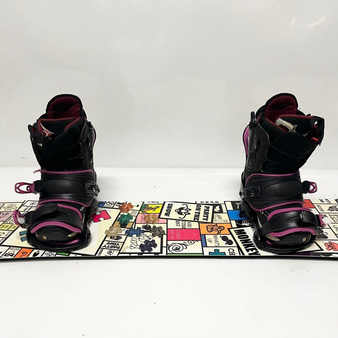 BURTON レディース　スノボセット　バートン　女性用　スノーボード　バイン