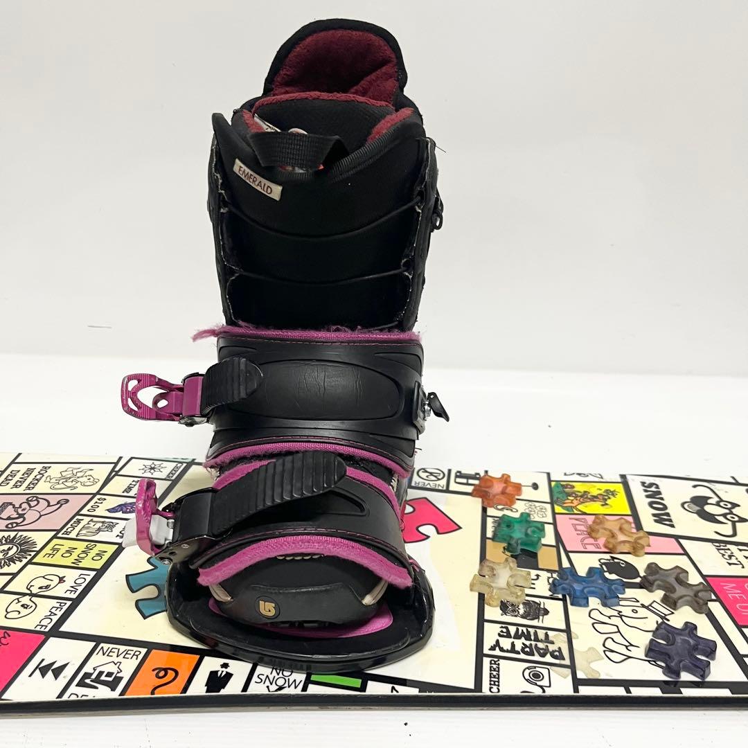 BURTON レディース　スノボセット　バートン　女性用　スノーボード　バイン