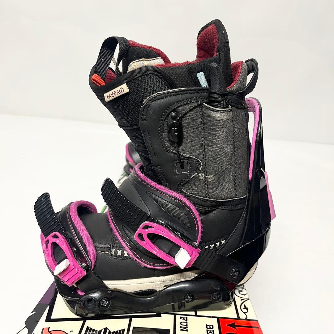 BURTON レディース　スノボセット　バートン　女性用　スノーボード　バイン