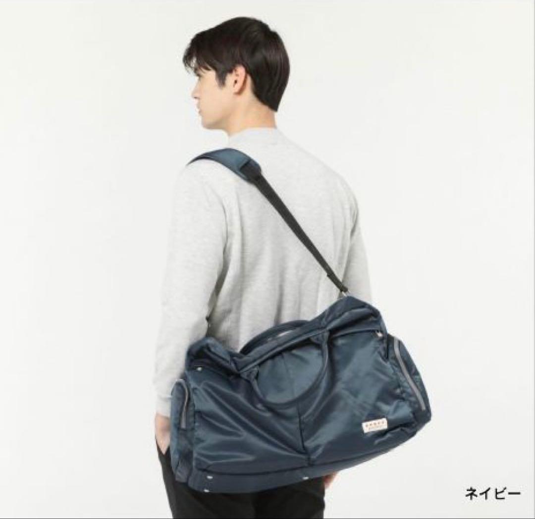 ONOFF オノフ OV0422 ボストンバッグ ネイビー