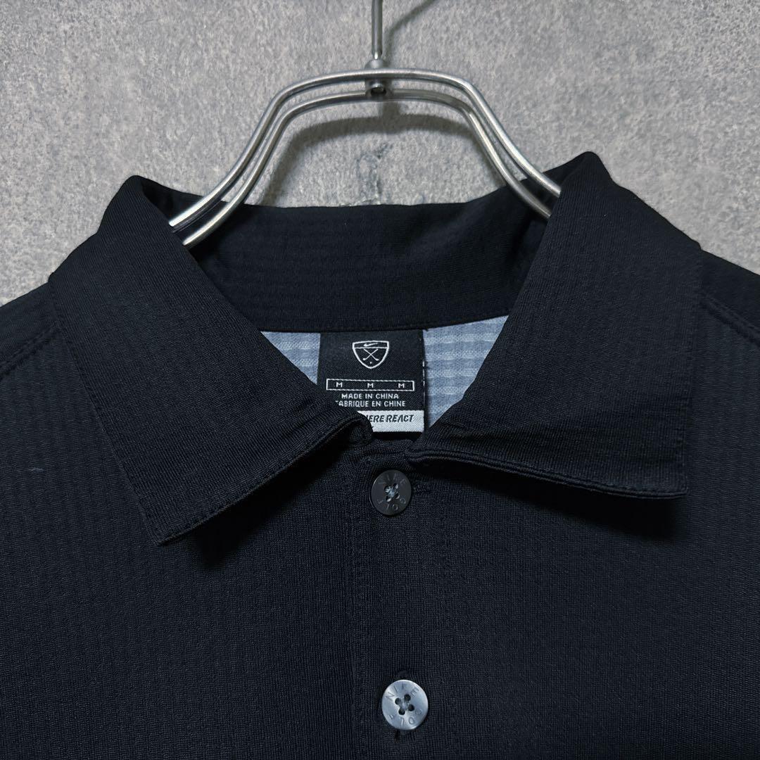 NIKE GOLF ナイキゴルフ 刺繍 ロゴ ポロシャツ ゴルフ ウェア 長袖