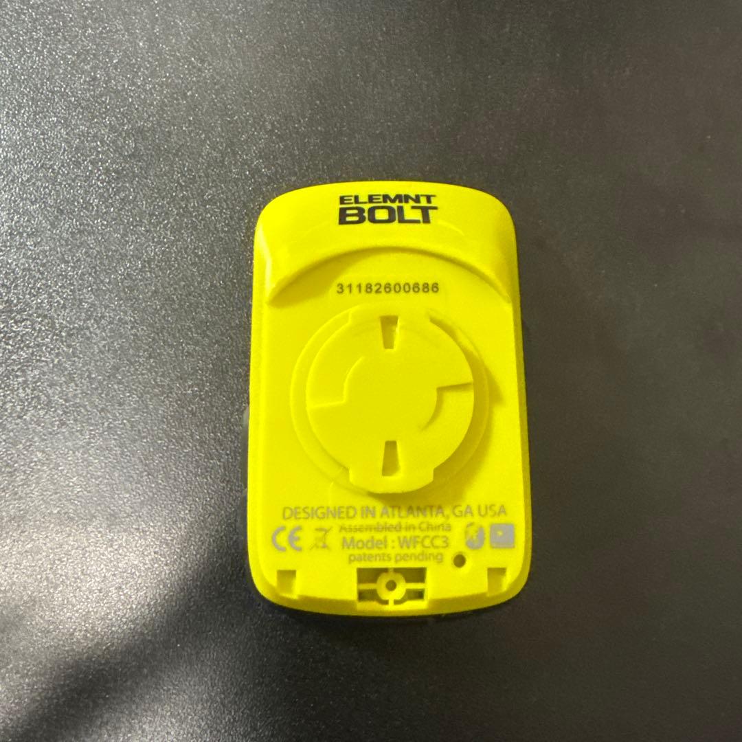 Wahoo ELEMNT BOLT サイクルコンピューター 本体