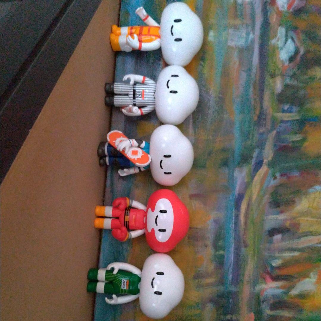 東京olympic 2020 Alibaba 人形5pcs
