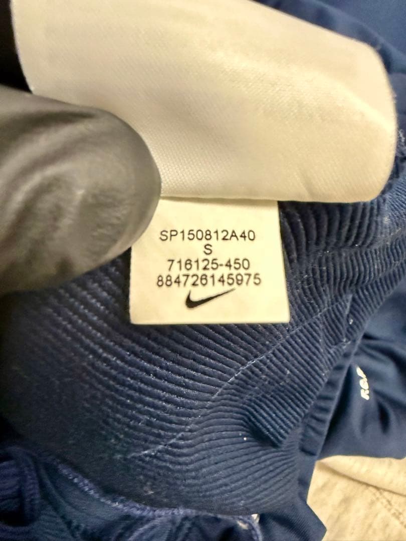 【コラボ】FCRB x NIKE DRY-FIT パンツ Sサイズ 紺