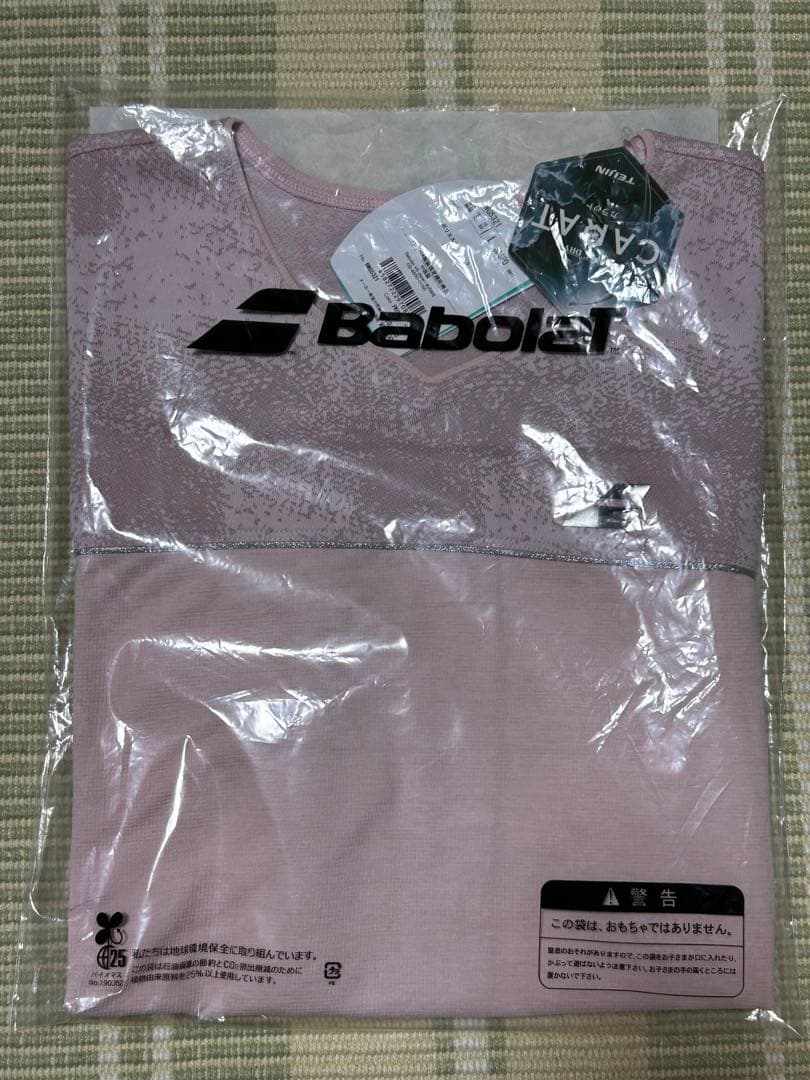 新品　バボラ　レディース　 ピンク Tシャツ　Ｌサイズ　テニス