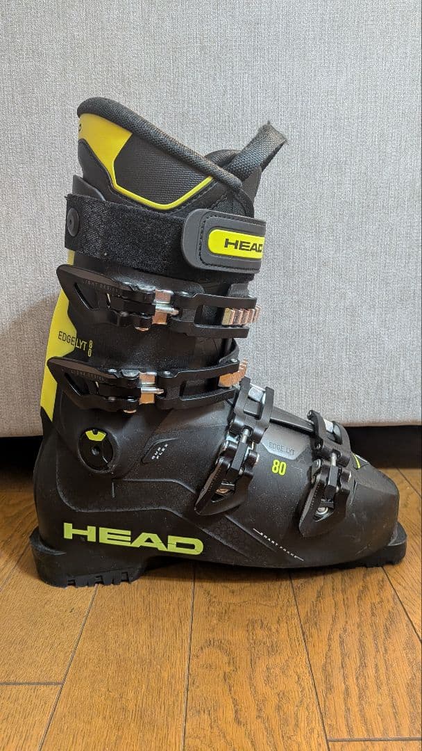 HEAD スキーブーツ 26.5 EDGE LYT 80 使用10回未満