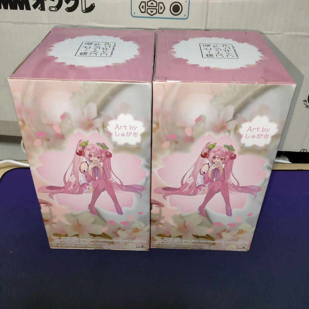 桜ミク　ぬーどるストッパーフィギュア　セット