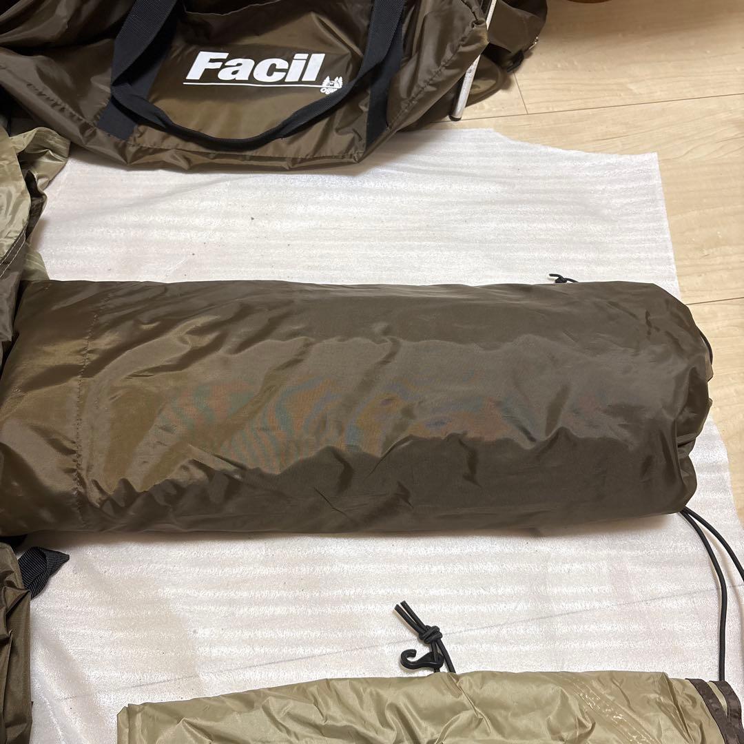 Ogawa オガワ／Facil ファシル　2ルームテント　マルチシート付き