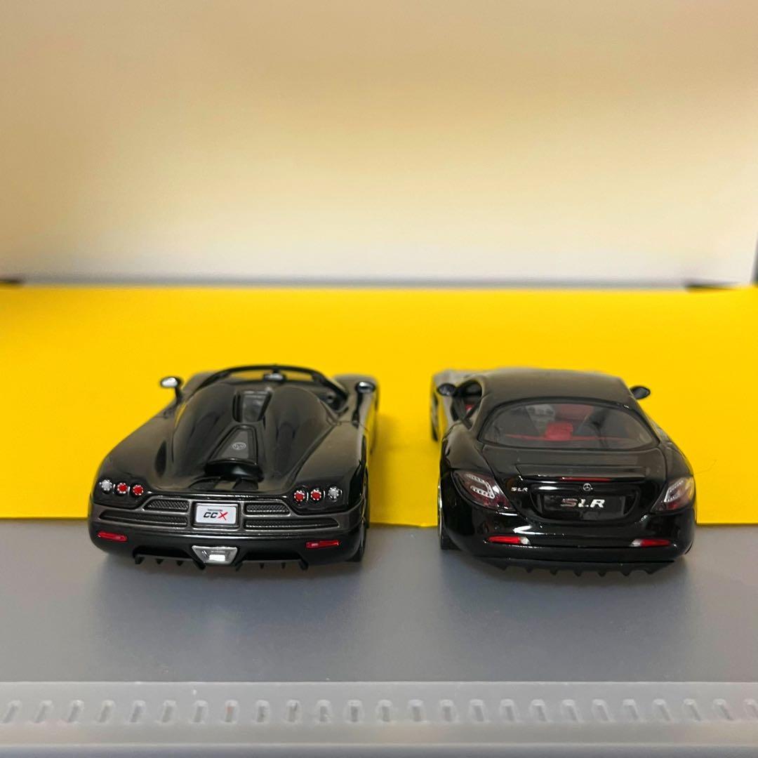 【大幅値下げ！】1/43 ケーニグセグCCX メルセデスベンツSLRマクラーレン