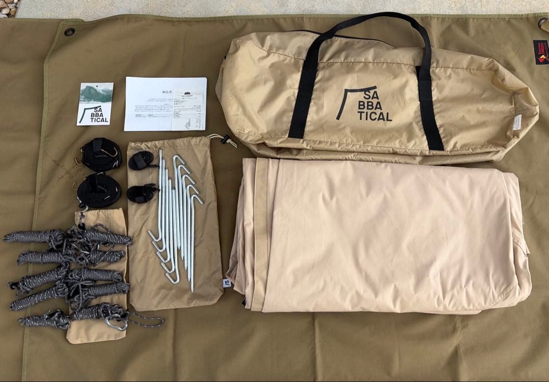 【専用出品】SABBATICAL マリポサ　Ｌ　TC 付属ポール無し