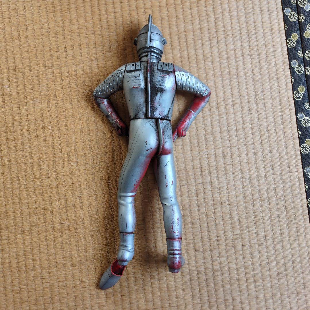 激レア　ウルトラマンセブン　ソフビ シルバー 赤