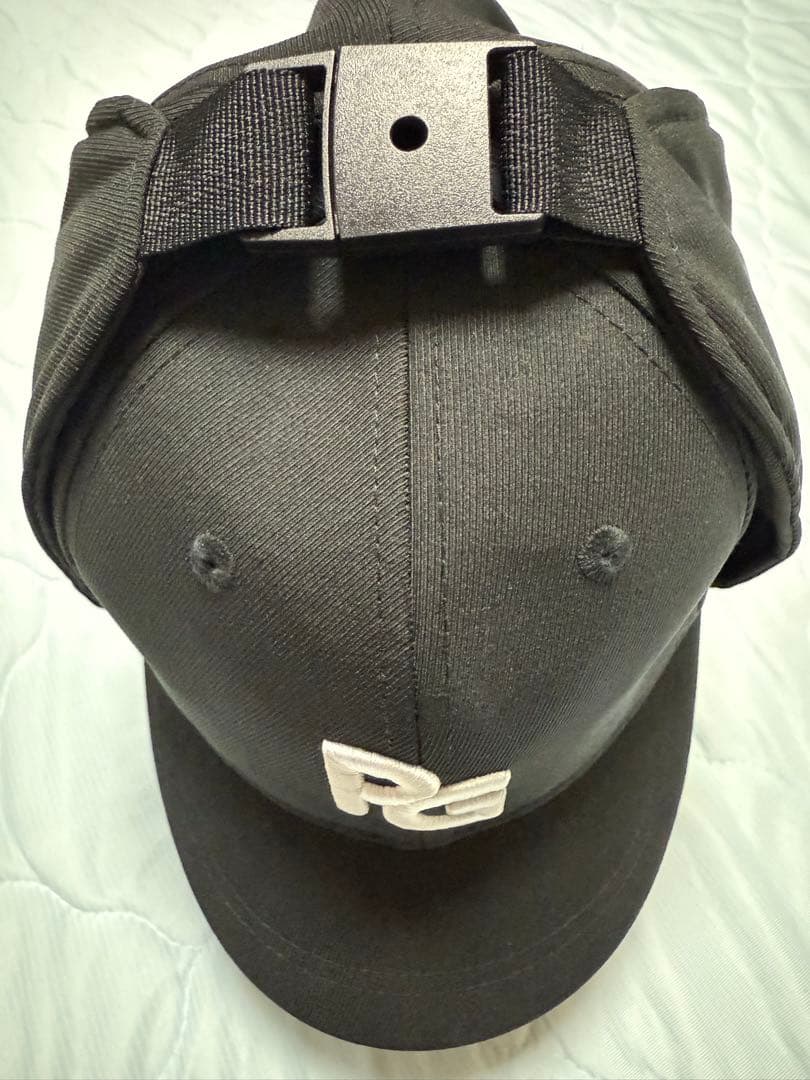 PEARLY GATES黒キャップ ポリエステル製