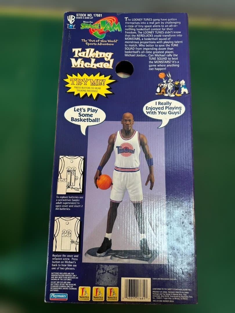 Space Jam Talking Michael マイケル・ジョーダン