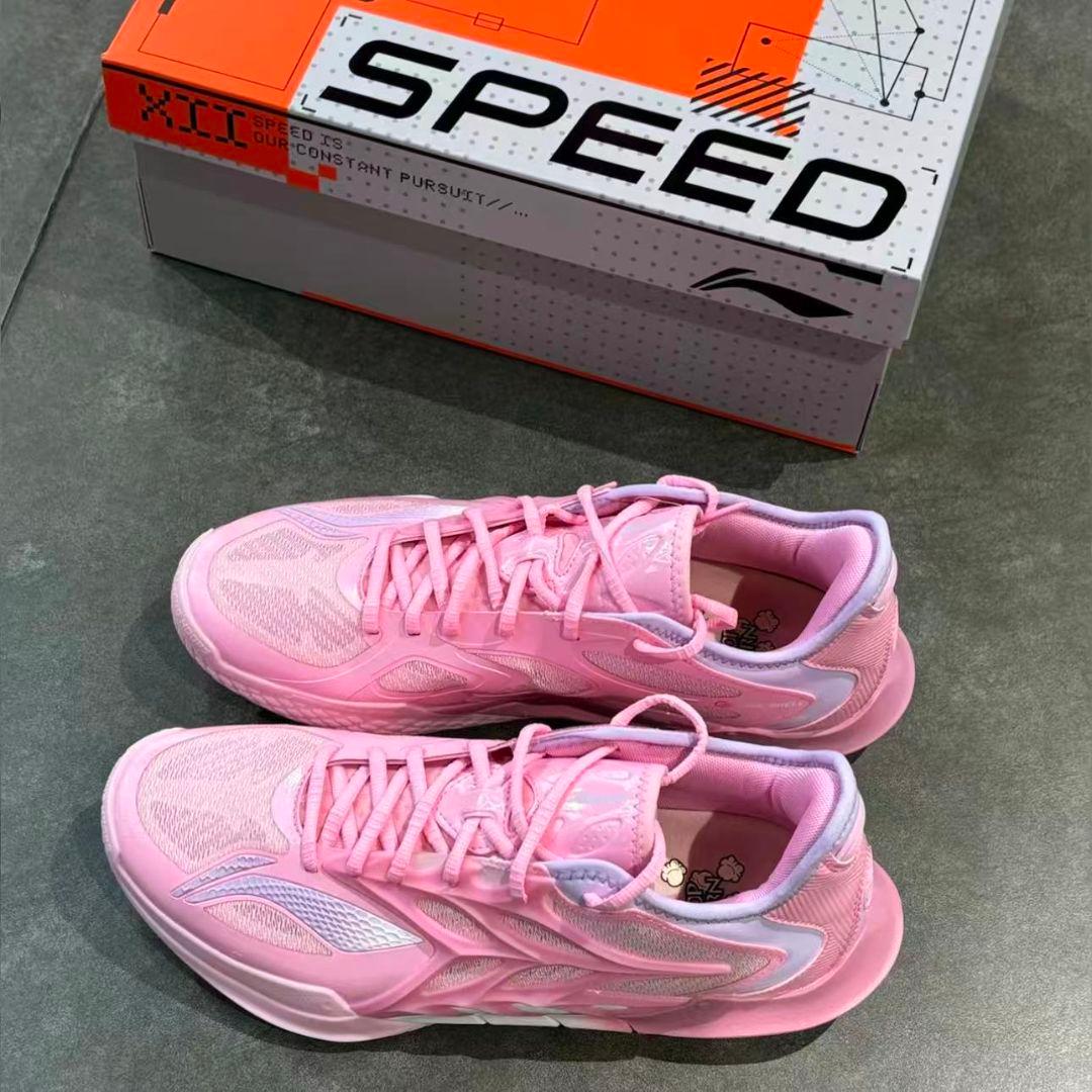 LI-NING Speed12「PINK」リーニン バスケットシューズ