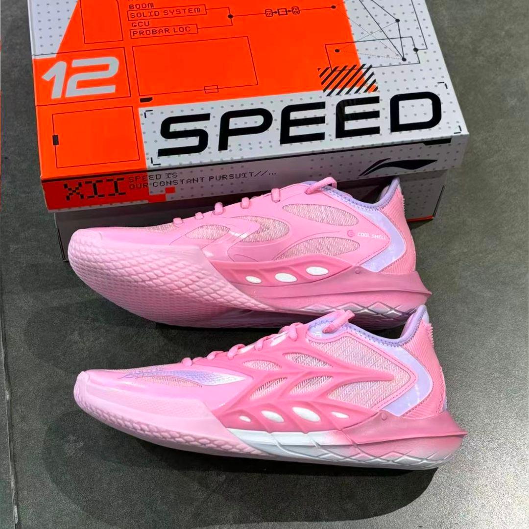LI-NING Speed12「PINK」リーニン バスケットシューズ