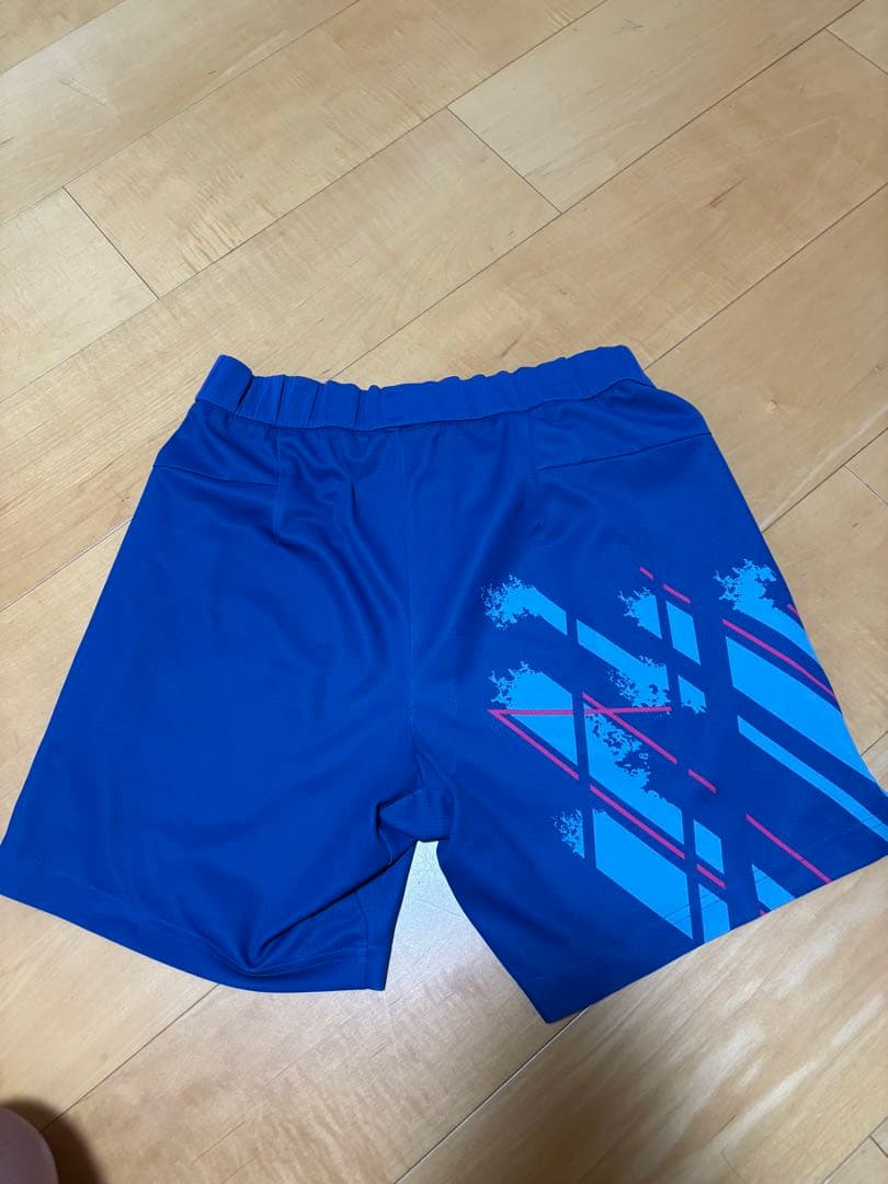 YONEX バドミントンパンツ 青 JP M