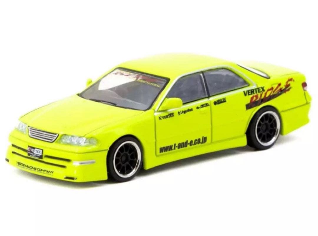 ターマックワークス 1/64 VERTEX トヨタ マークII ライトグリーン