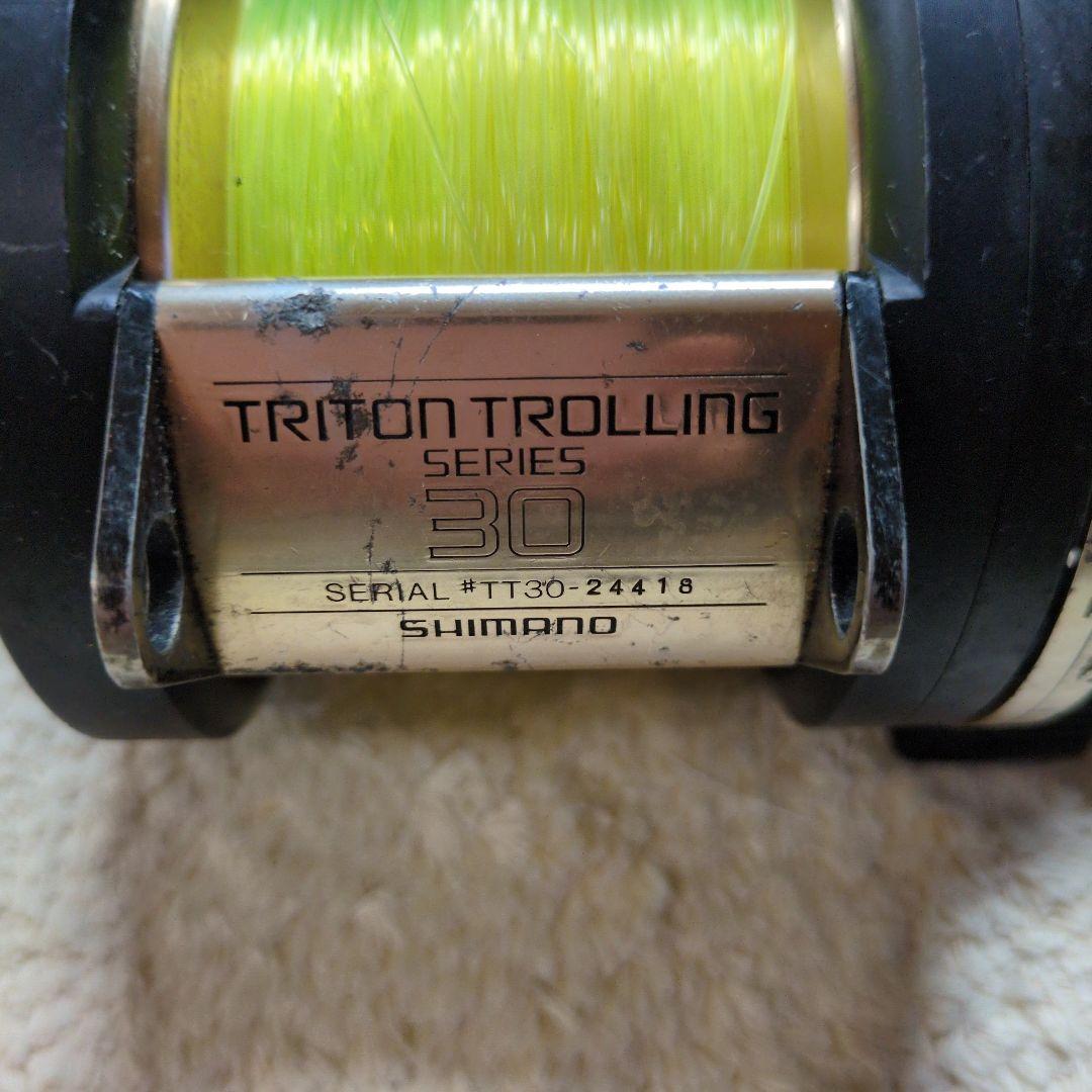 シマノ TRITON TROLLING30 ライン付き