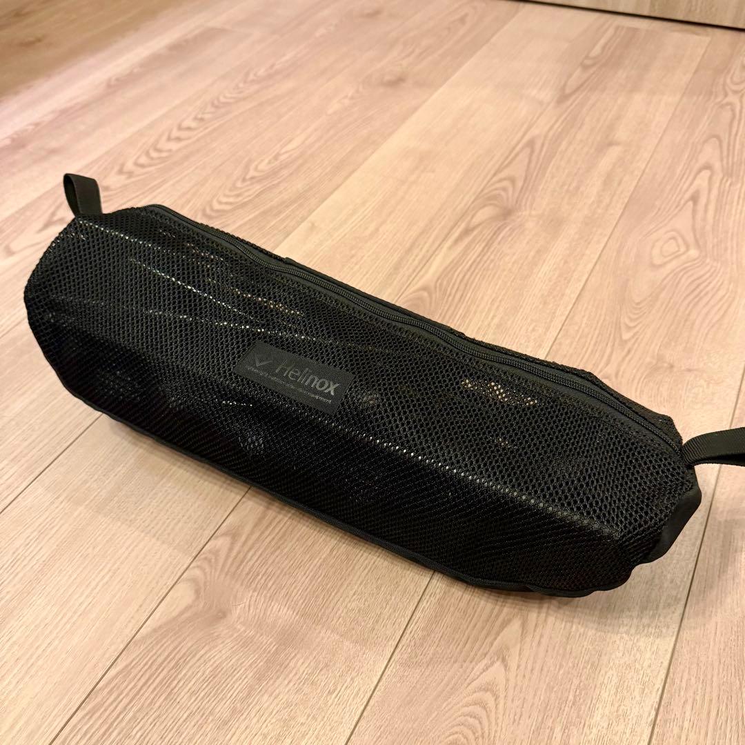 ヘリノックス チェアツー ブラック 訳アリ品
