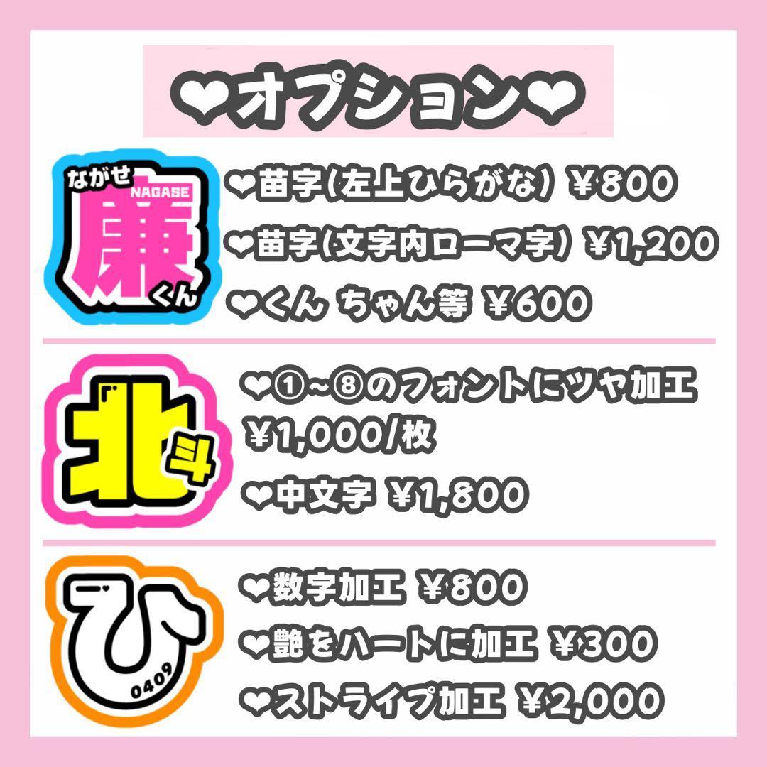 木公木寸ページ うちわ文字 オーダー うちわ屋さん 連結うちわ 文字パネル