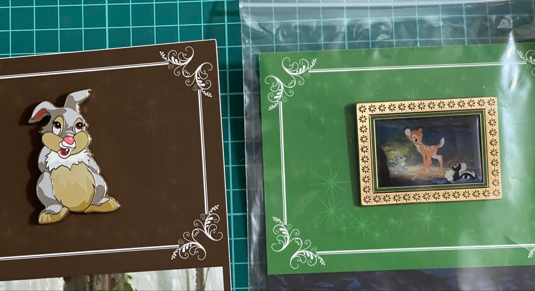 ディズニー　ACME LE300 バンビ　とんすけ　ピン　セット