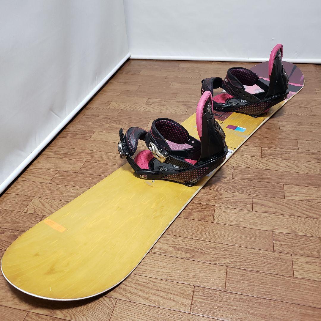 BURTON FEELGOOD LEXA 145cm スノーボードセット