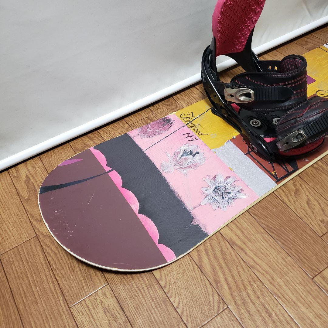 BURTON FEELGOOD LEXA 145cm スノーボードセット