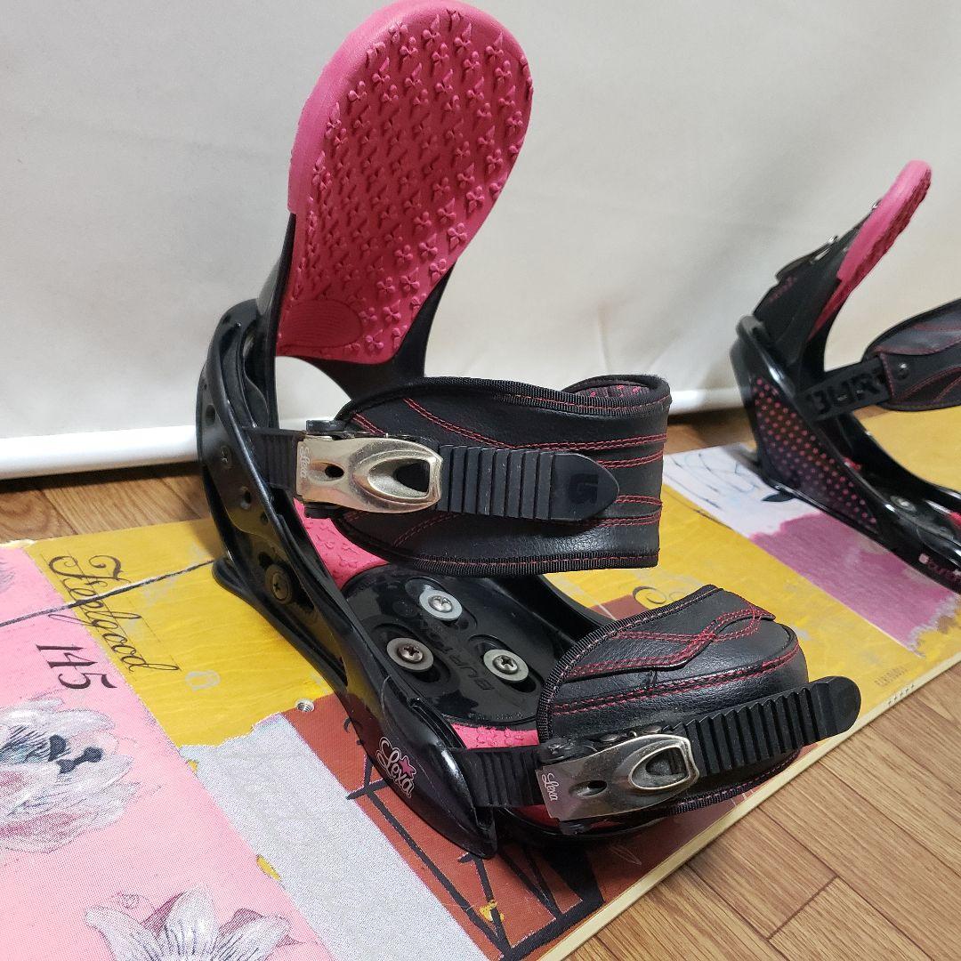 BURTON FEELGOOD LEXA 145cm スノーボードセット