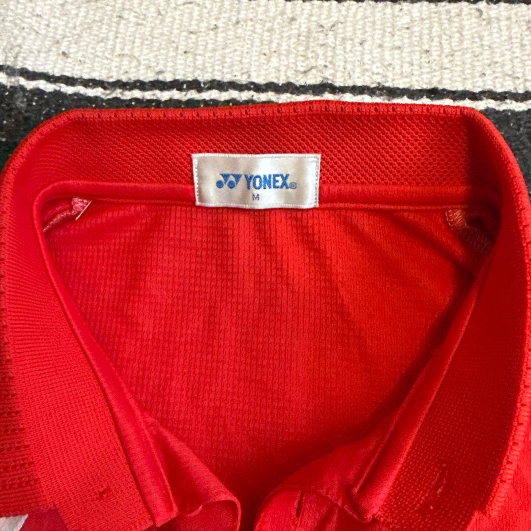 ⭐️レア　YONEX 赤 M ゲームシャツ・ショートパンツセット