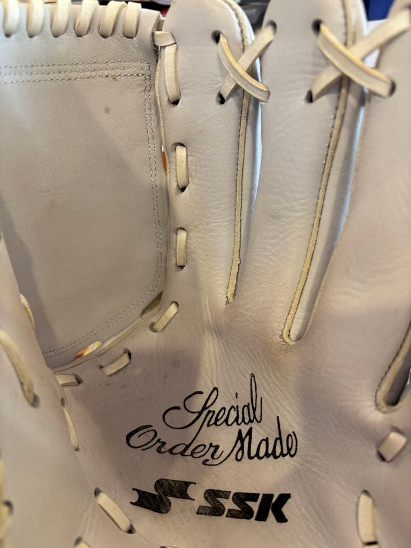 SSK Special Order Made 硬式グローブ ホワイト