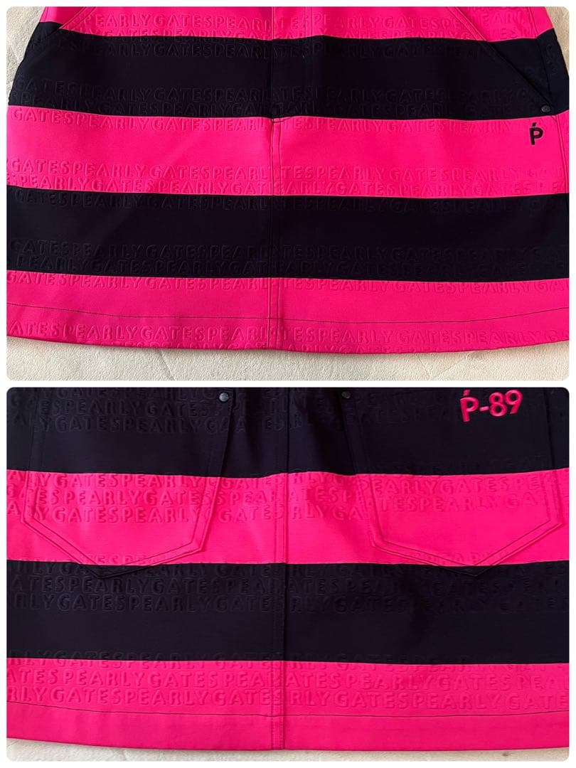 PEARLY GATES セットアップ　モックネック④ &スカート②