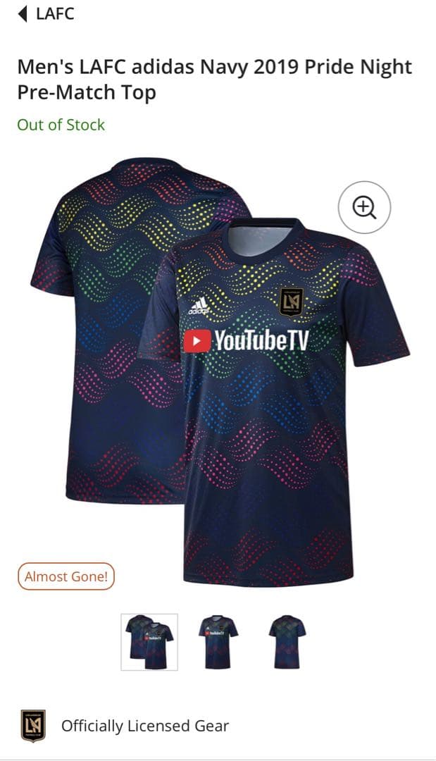 LAFC 2019 プレマッチ トップ