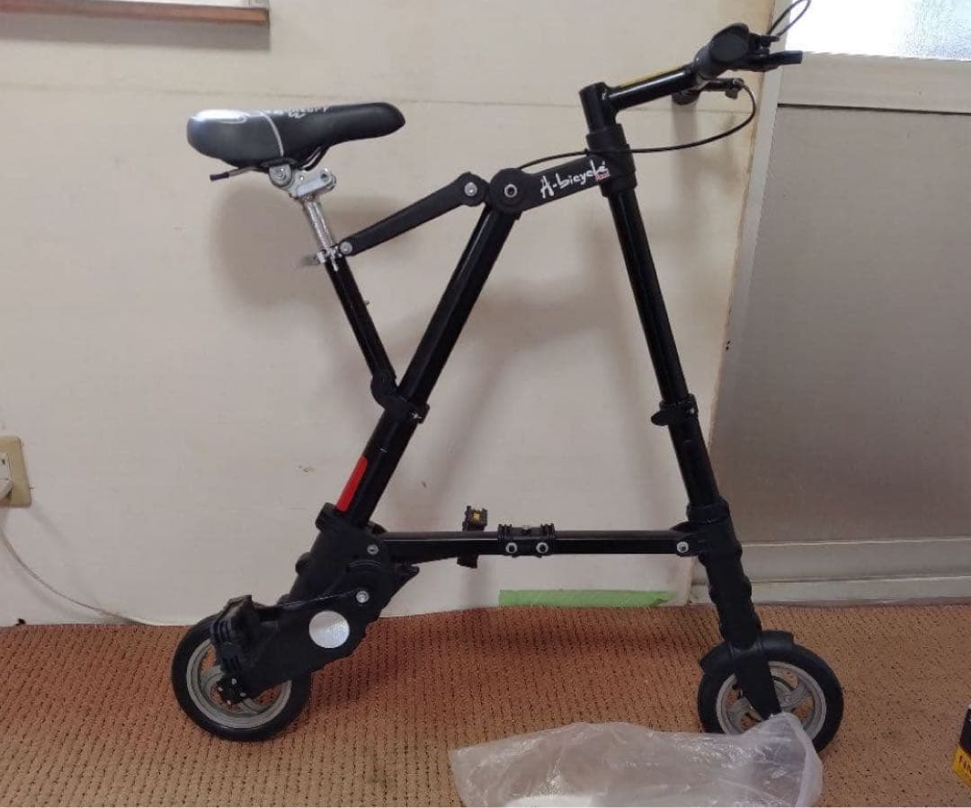 A.bicycle 折りたたみ自転車 黒