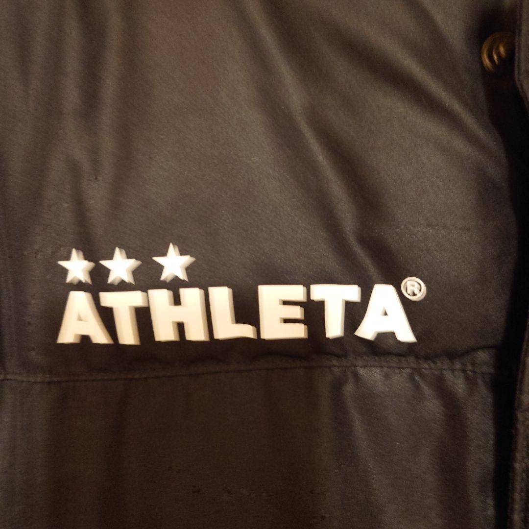 ATHLETA アスレタ　ベンチコート 黒 160