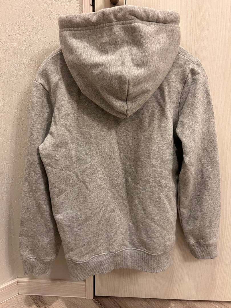 【美品】J.LINDEBERG ロゴパーカー グレー フーディー ゴルフウェア