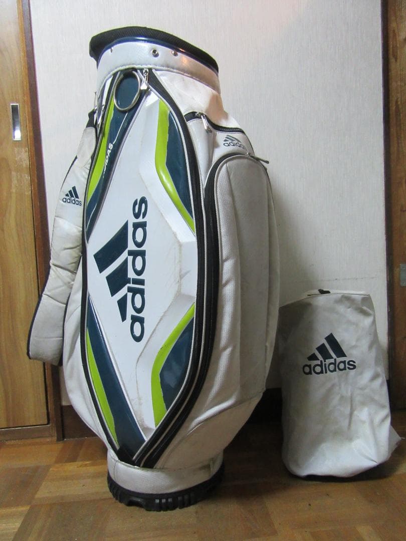 ★☆★アディダス★adidas★キャディ-バック★白★☆★