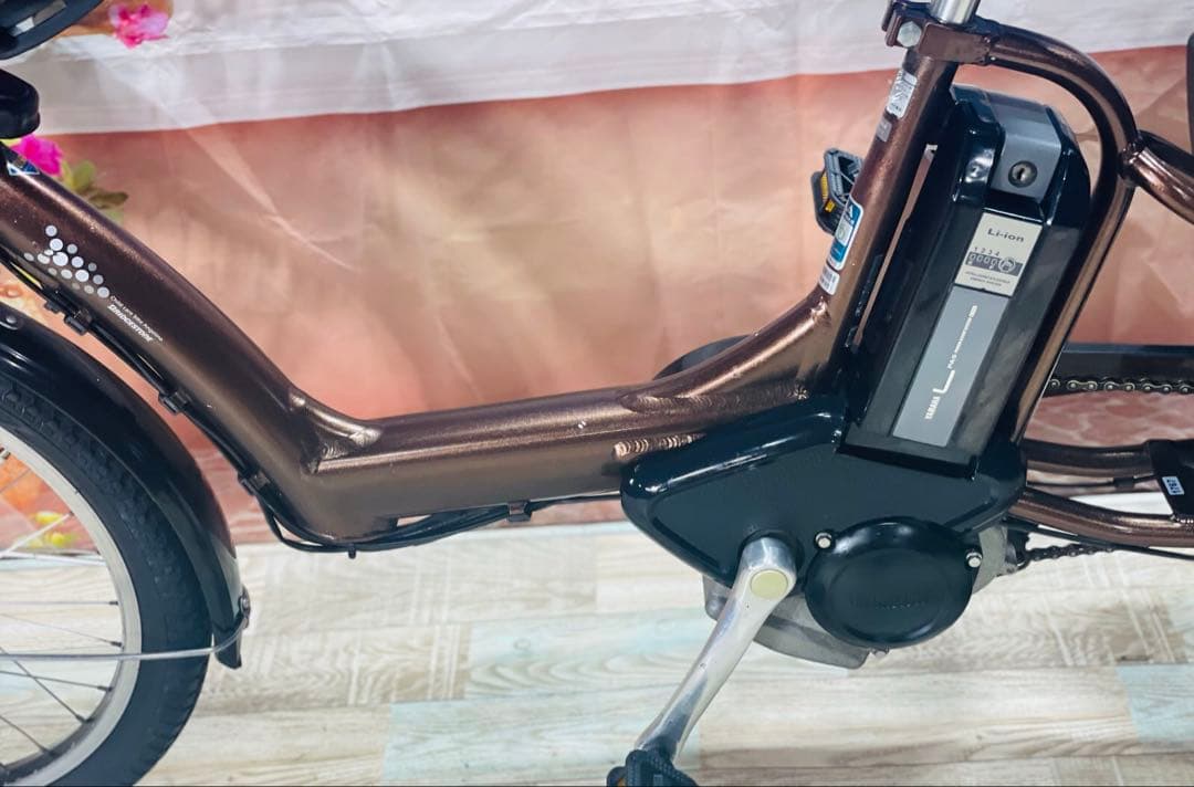 Y1767超特価！アンジェリーノ⭐️ブリヂストン子供乗せ電動アシスト自転車