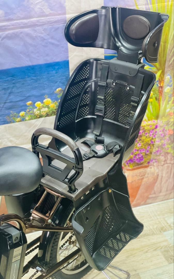Y1767超特価！アンジェリーノ⭐️ブリヂストン子供乗せ電動アシスト自転車