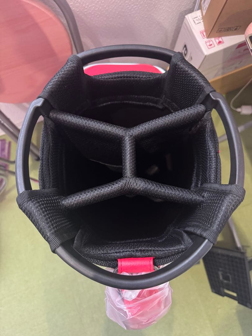 【新品未使用】Srixon キャディバッグ 赤 スリクソン