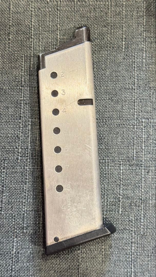 美品 KSC S&W M945 ステンレスシルバーモデル JASG安全基準適合