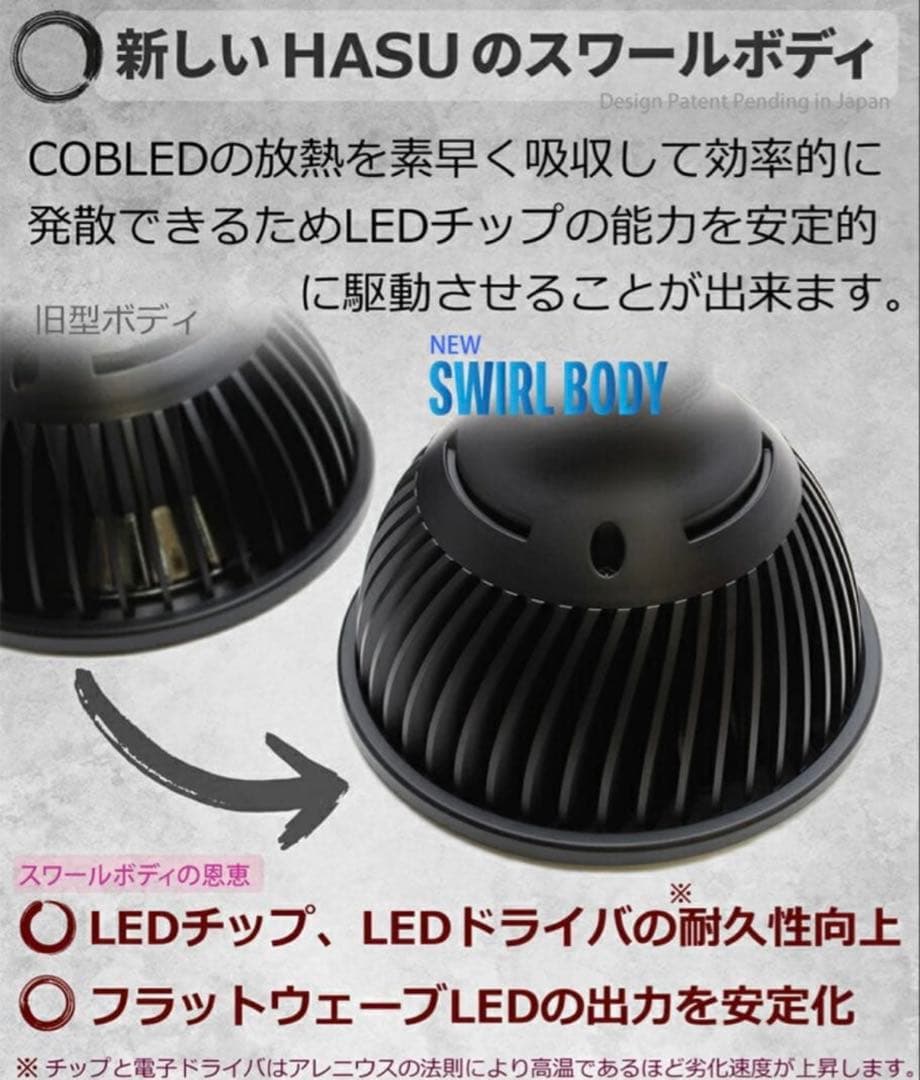 HASU 38 spec9 22W LEDライト E26