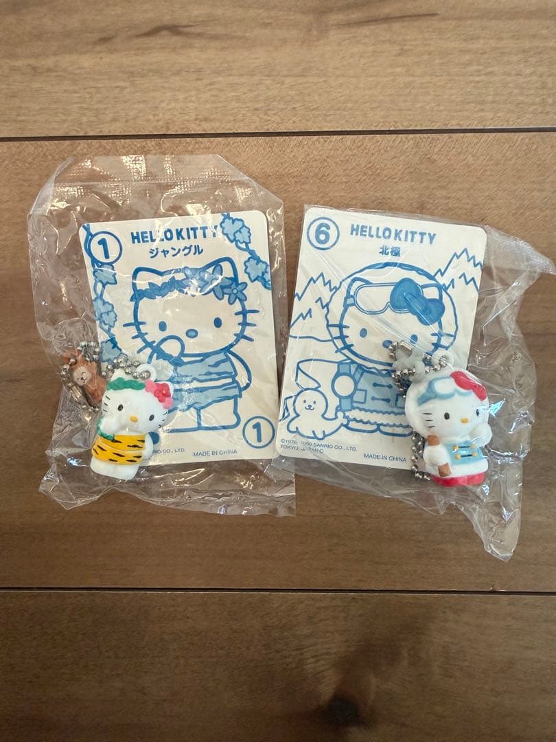 レア 2000年　ハローキティ マスコットキーホルダー　フィギュア 10個セット