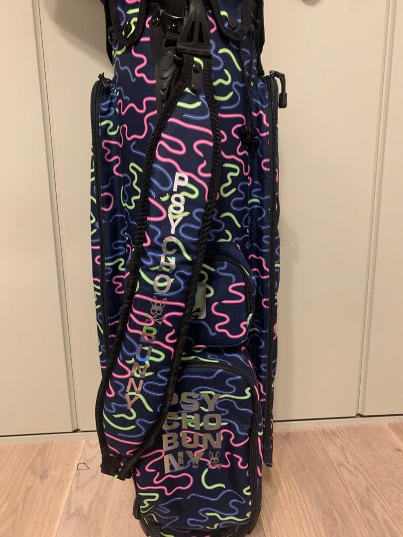 ぬんさん　専用　PSYCHO BUNNY カラフルキャディバッグ
