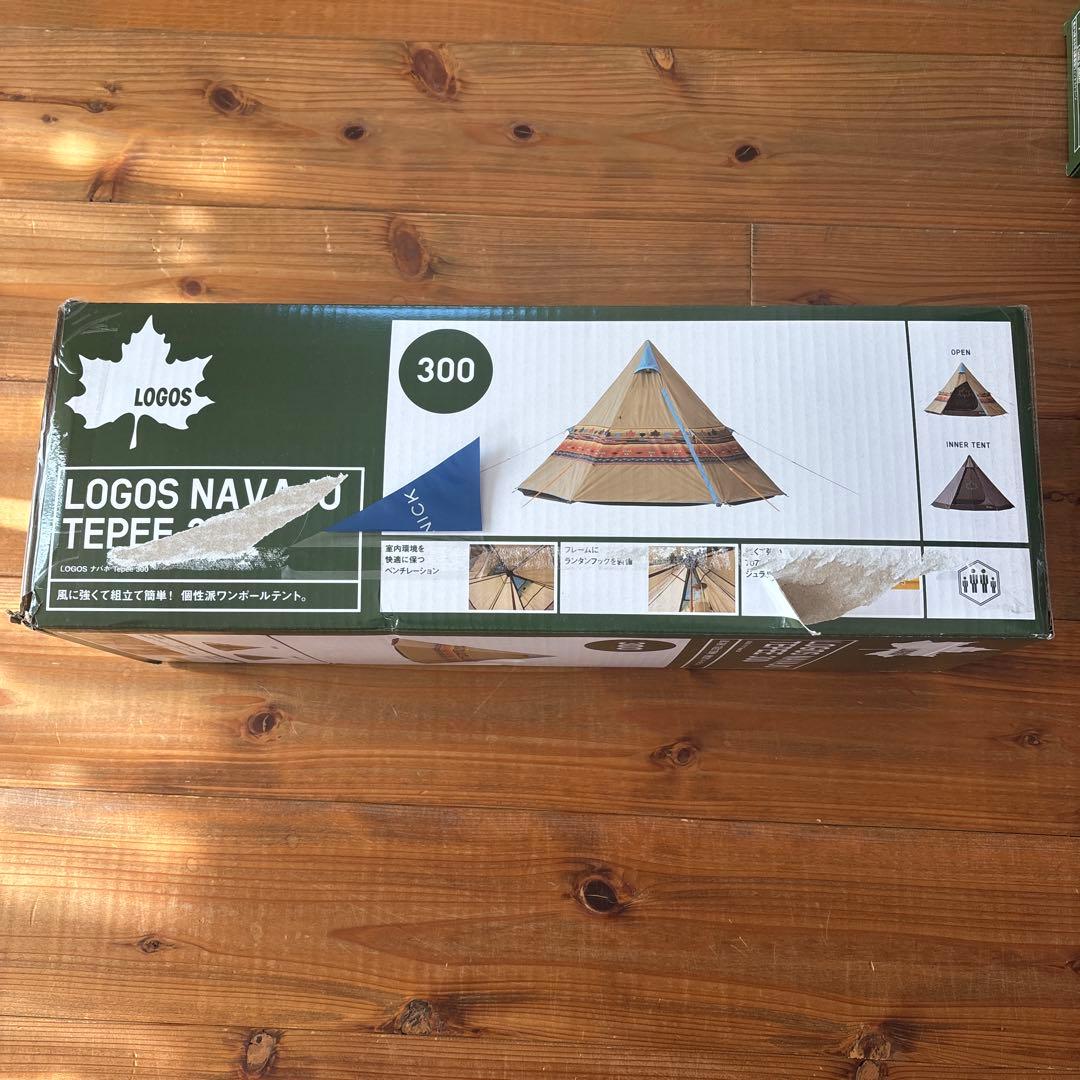 【新品未使用】LOGOS NAVAJO TEPEE 300 テント